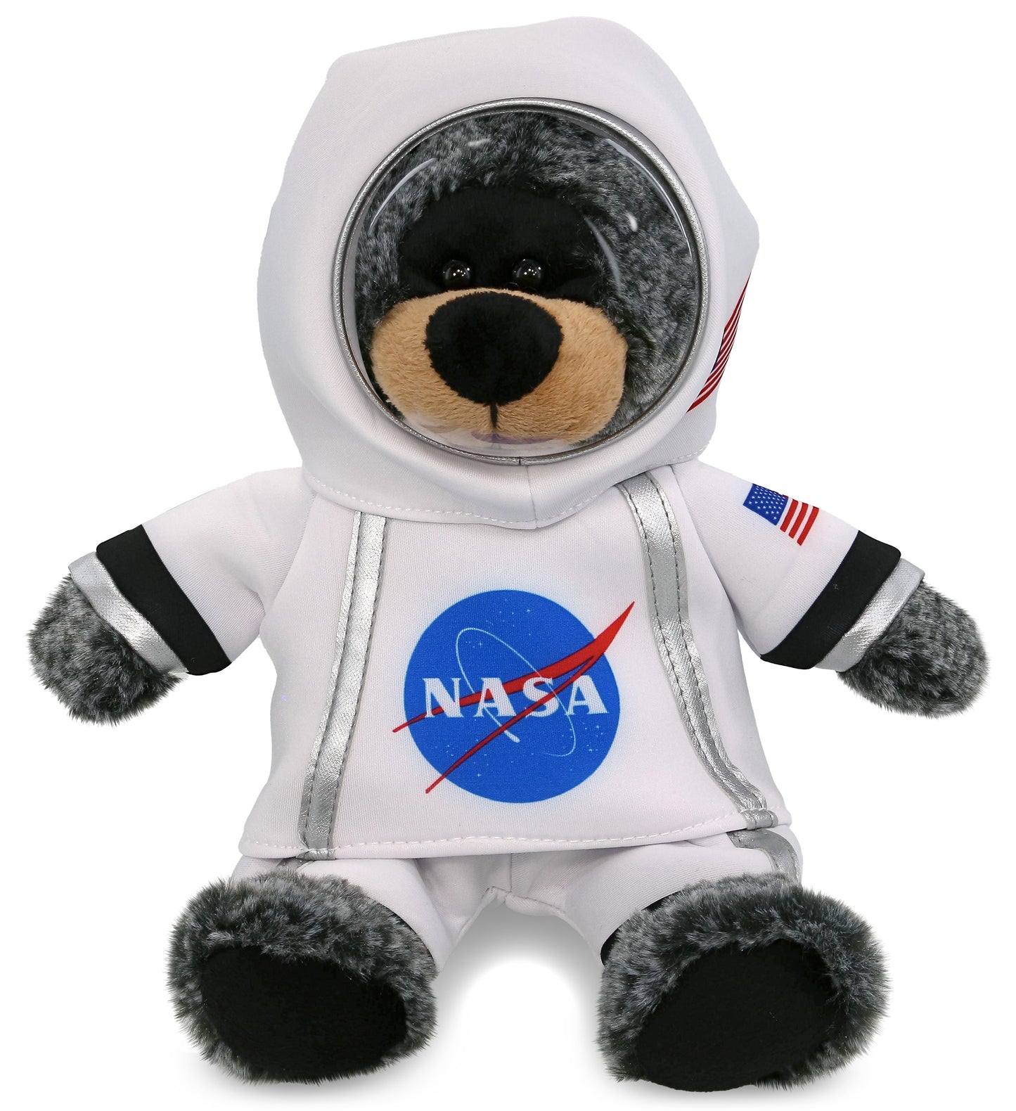 PLUSH ASTRONAUT - SUPER-SOFT PLUSH - SITTING BLACK BEAR