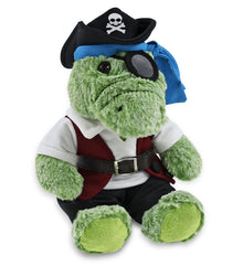 SUPER-SOFT PLUSH - SITTING ALLIGATOR PIRATE DRESS UP