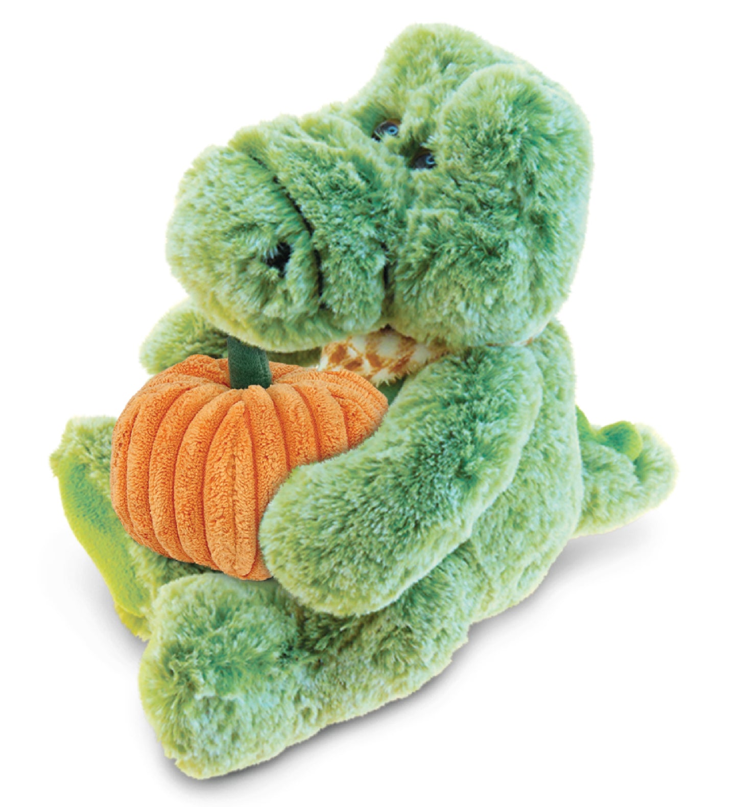 PLUSH PUMPKIN - SUPER-SOFT PLUSH - SITTING ALLIGATOR