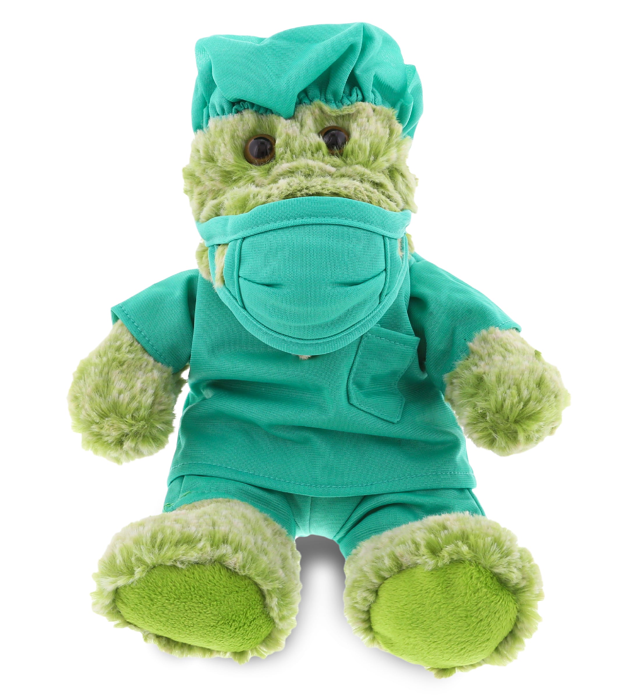 PLUSH DOCTOR - SUPER-SOFT PLUSH - SITTING ALLIGATOR