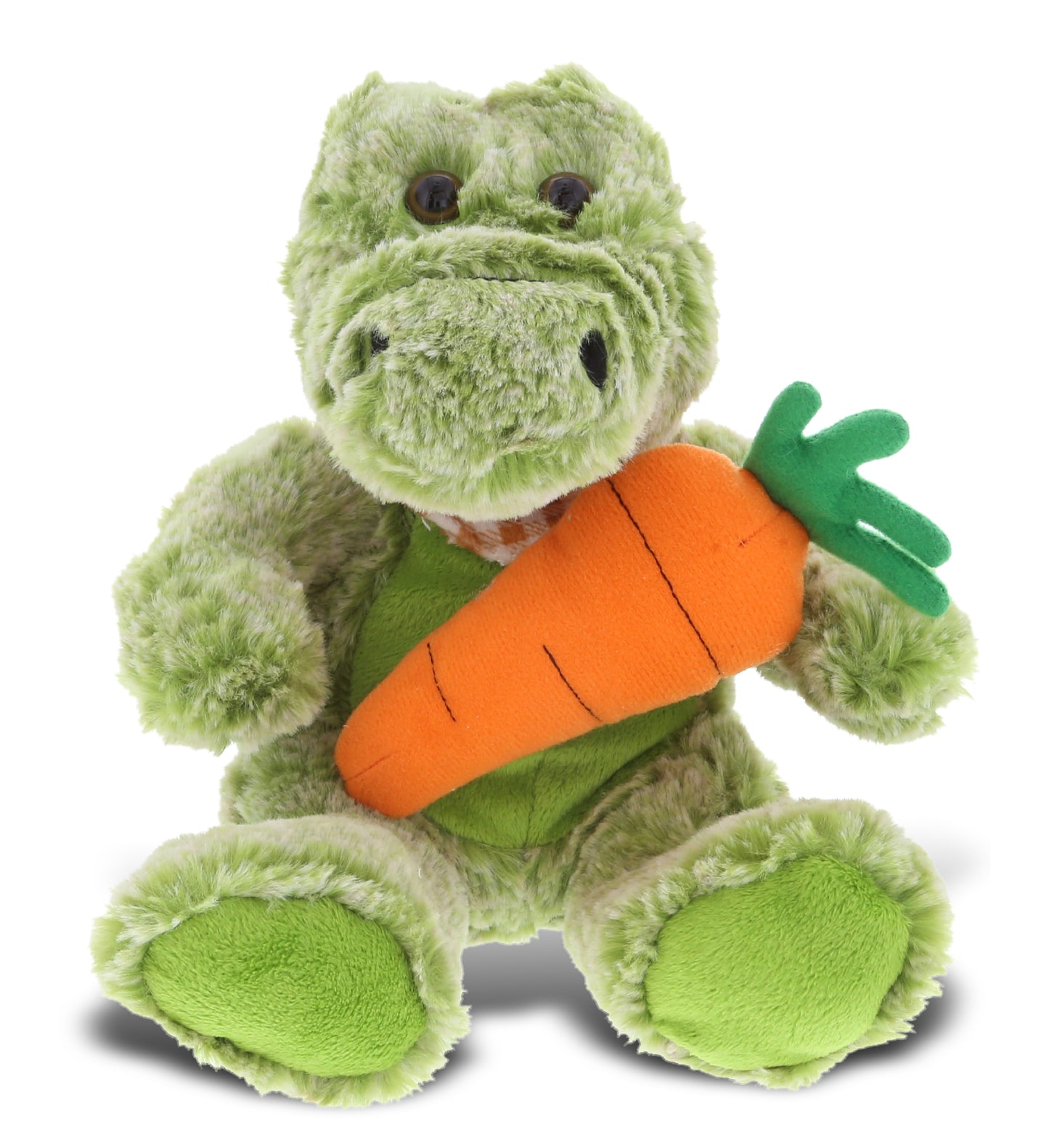 PLUSH CARROT - SUPER-SOFT PLUSH - SITTING ALLIGATOR