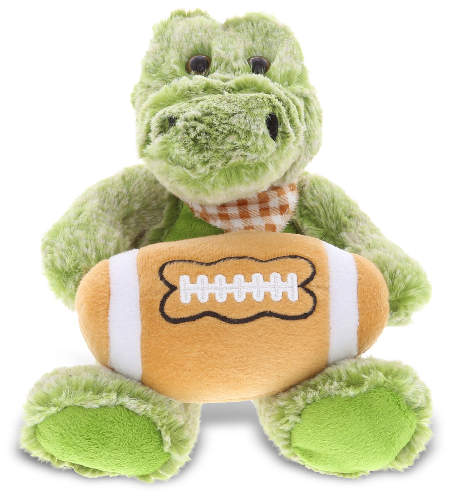 PLUSH FOOTBALL - SUPER-SOFT PLUSH - SITTING ALLIGATOR