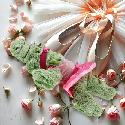 SUPER-SOFT PLUSH - ALLIGATOR SMALL BALLERINA