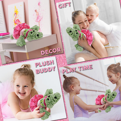 SUPER-SOFT PLUSH - ALLIGATOR SMALL BALLERINA