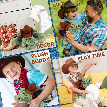 SUPER-SOFT PLUSH - ALLIGATOR SMALL COWBOY DRESS UP