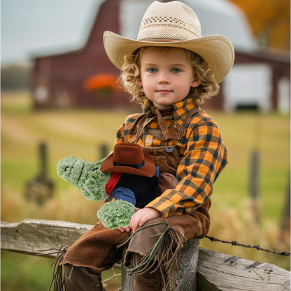 SUPER-SOFT PLUSH - ALLIGATOR SMALL COWBOY DRESS UP