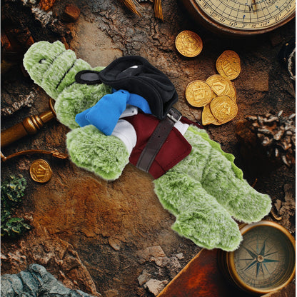 SUPER-SOFT PLUSH - ALLIGATOR SMALL PIRATE DRESS UP