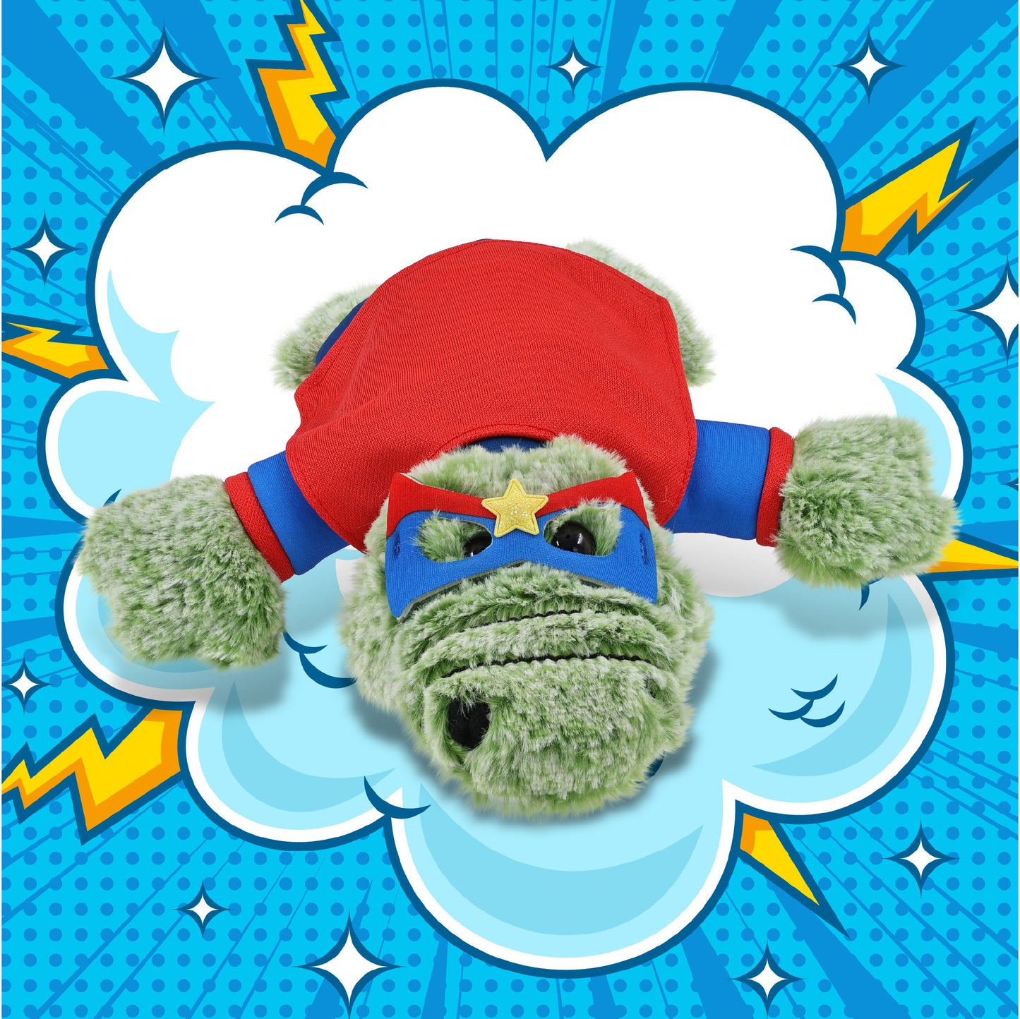 SUPER-SOFT PLUSH - ALLIGATOR SMALL SUPER HERO