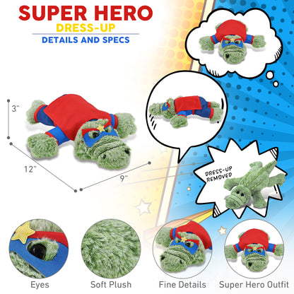 SUPER-SOFT PLUSH - ALLIGATOR SMALL SUPER HERO