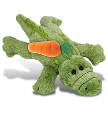 DolliBu Happy Easter Super Soft Plush Small Alligator with Carrot - 12 Inches