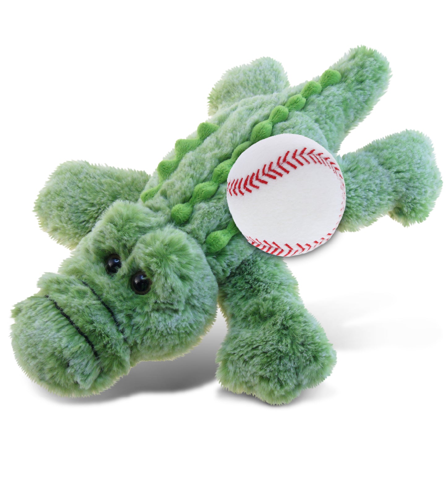 PLUSH BASEBALL - SUPER-SOFT PLUSH - ALLIGATOR SMALL