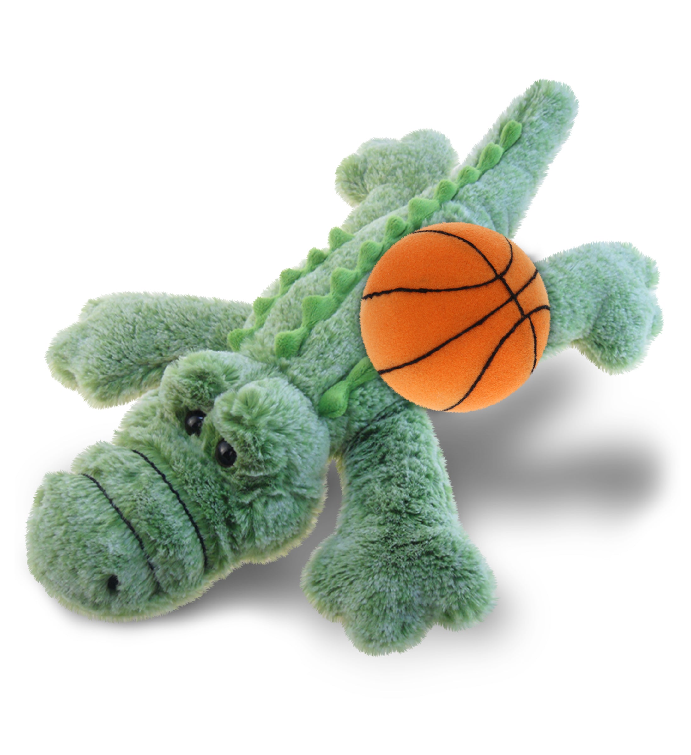PLUSH BASKETBALL - SUPER-SOFT PLUSH - ALLIGATOR SMALL