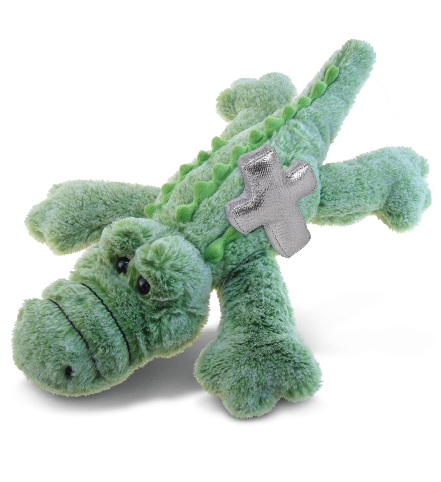 PLUSH CROSS - SUPER-SOFT PLUSH - ALLIGATOR LARGE