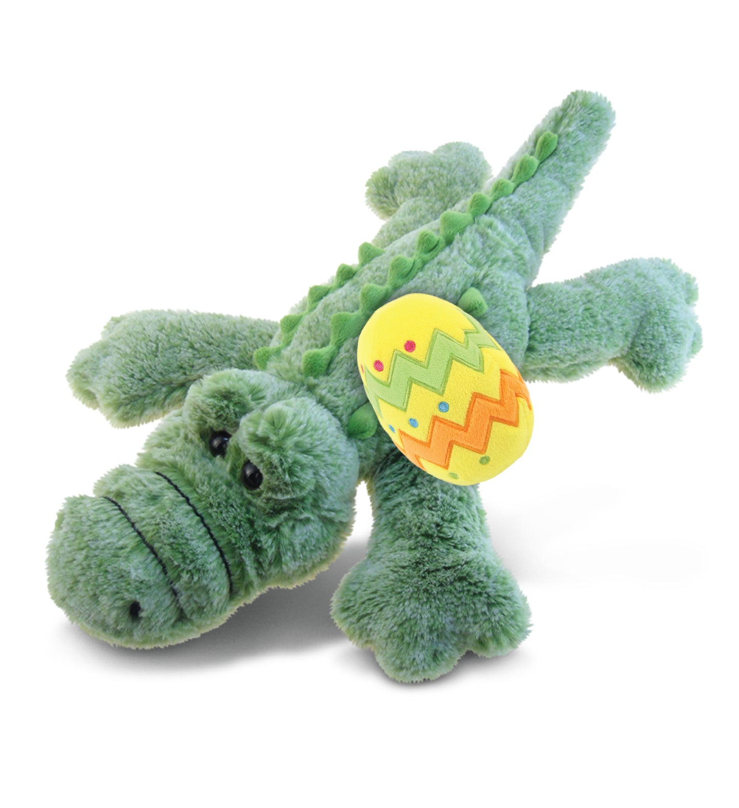 PLUSH EASTER EGG - SUPER-SOFT PLUSH - ALLIGATOR LARGE