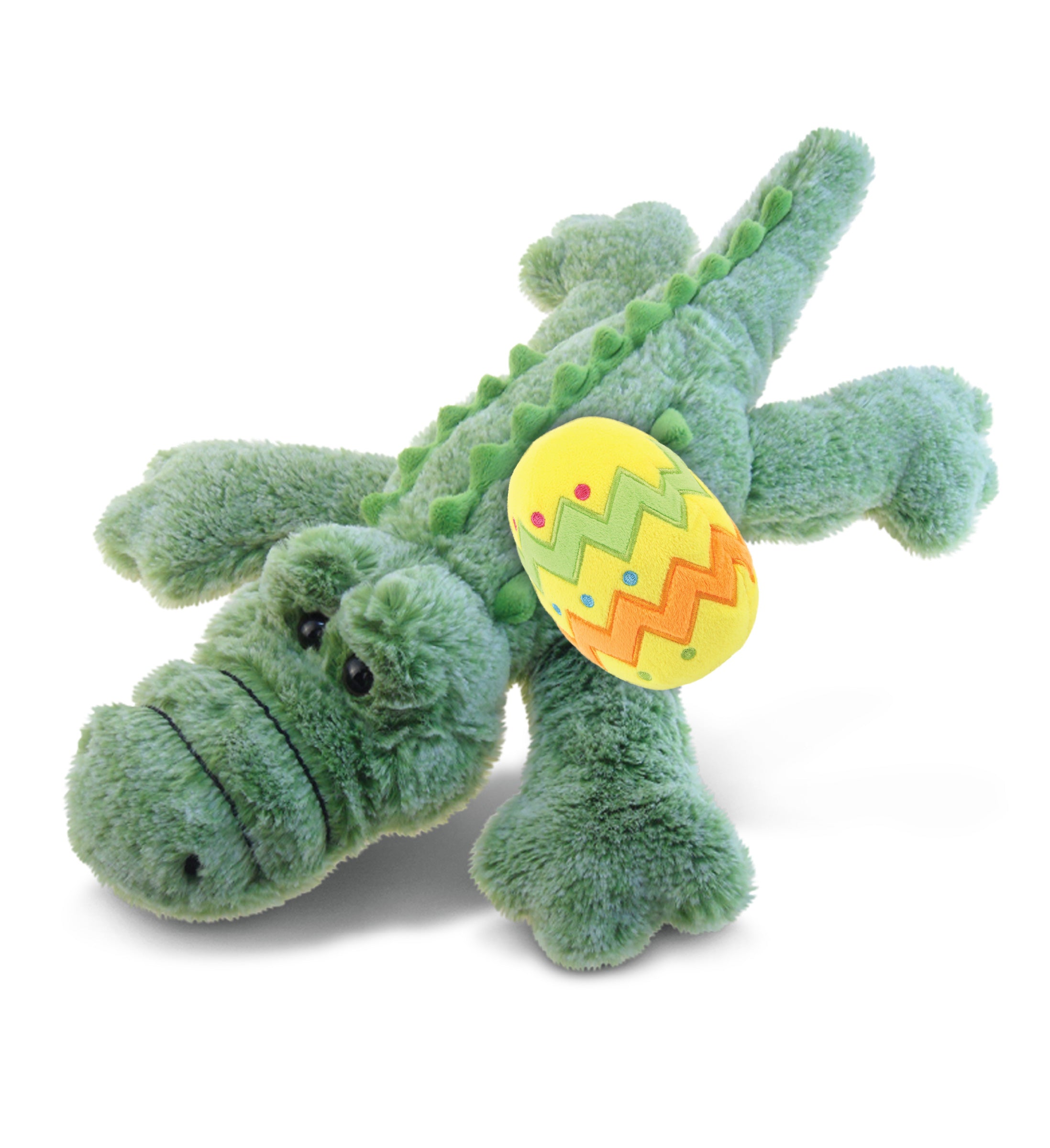 PLUSH EASTER EGG - SUPER-SOFT PLUSH - ALLIGATOR LARGE