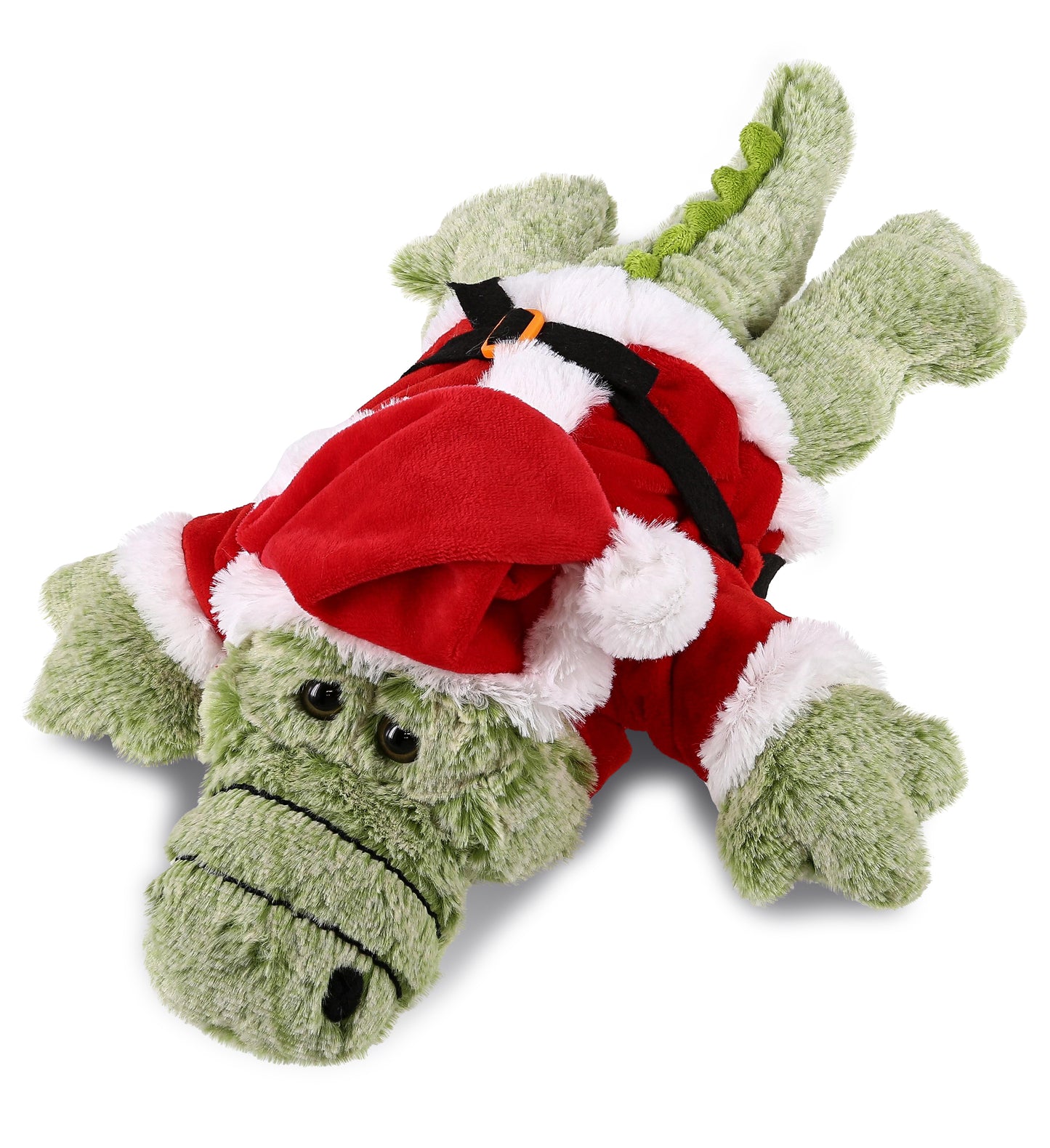 PLUSH SANTA - SUPER-SOFT PLUSH - ALLIGATOR LARGE