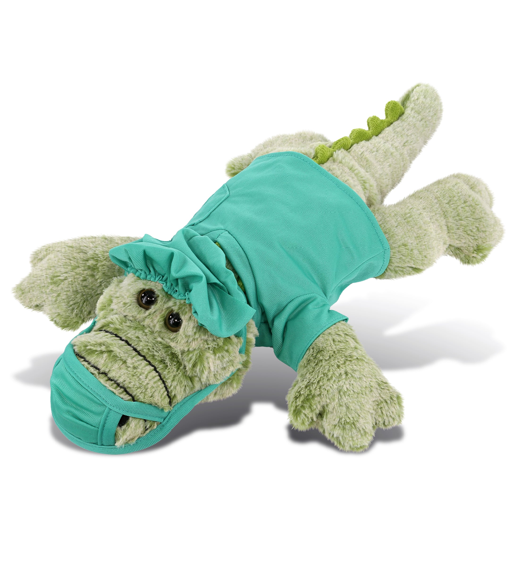 PLUSH DOCTOR - SUPER-SOFT PLUSH - ALLIGATOR LARGE