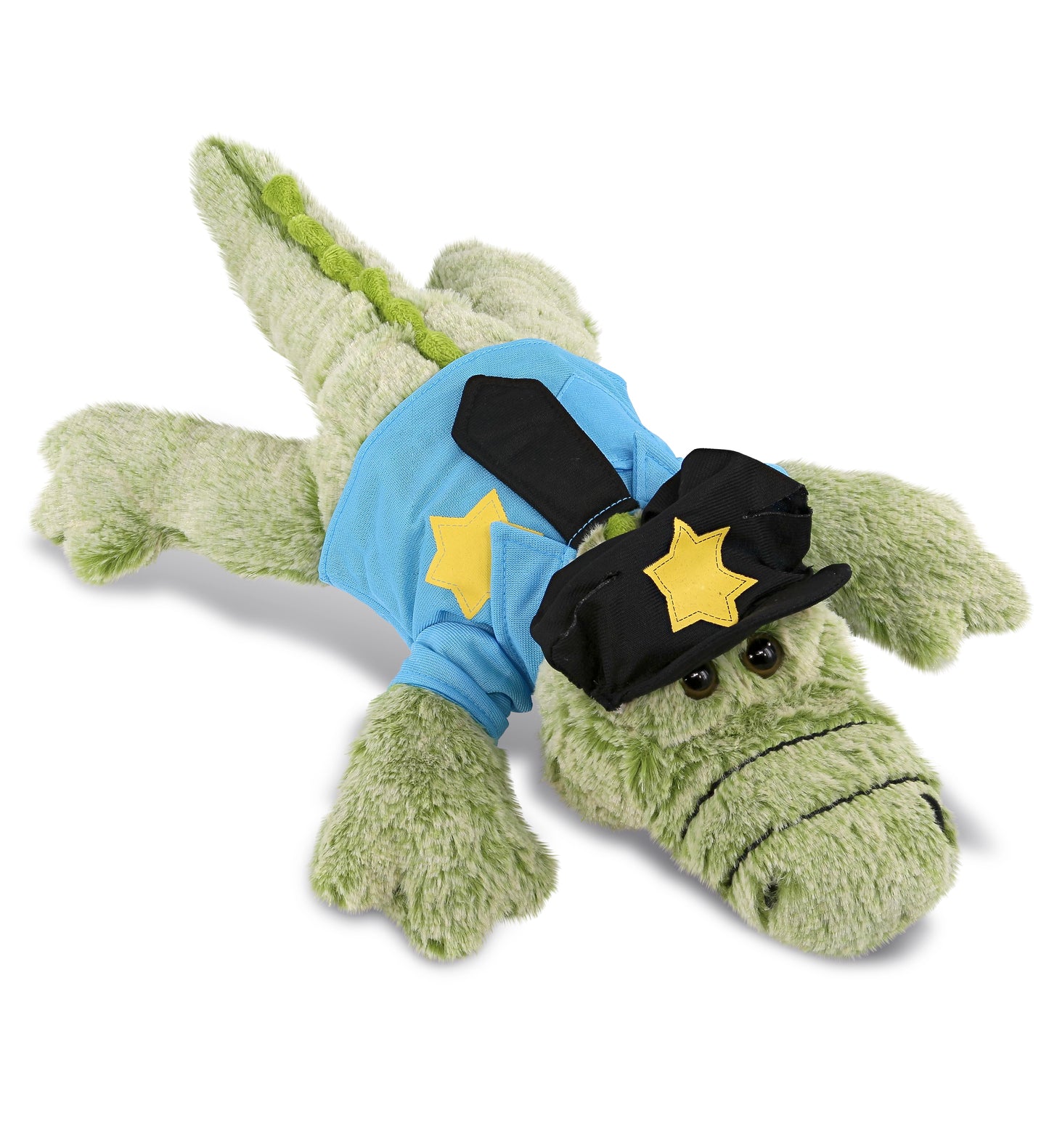PLUSH POLICE - SUPER-SOFT PLUSH - ALLIGATOR LARGE