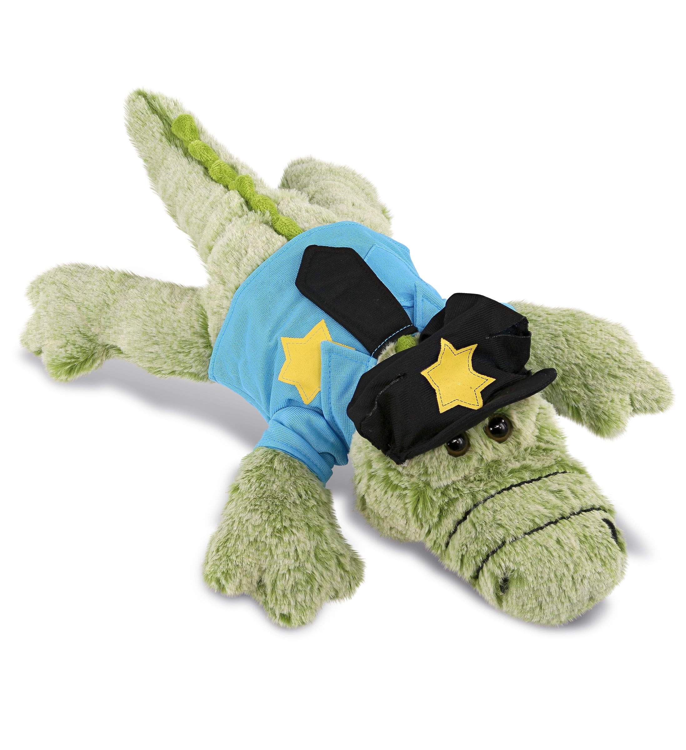 PLUSH POLICE - SUPER-SOFT PLUSH - ALLIGATOR LARGE