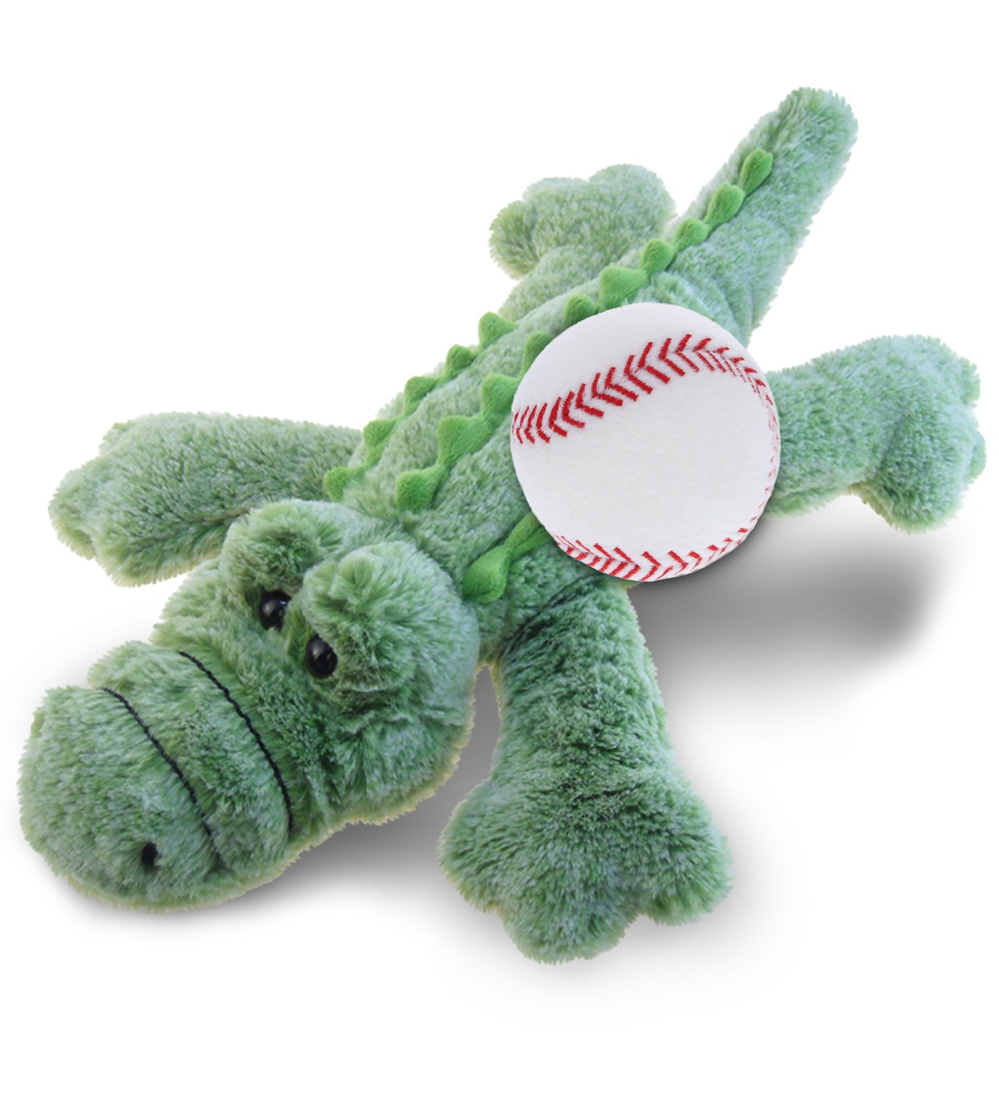 PLUSH BASEBALL - SUPER-SOFT PLUSH - ALLIGATOR LARGE