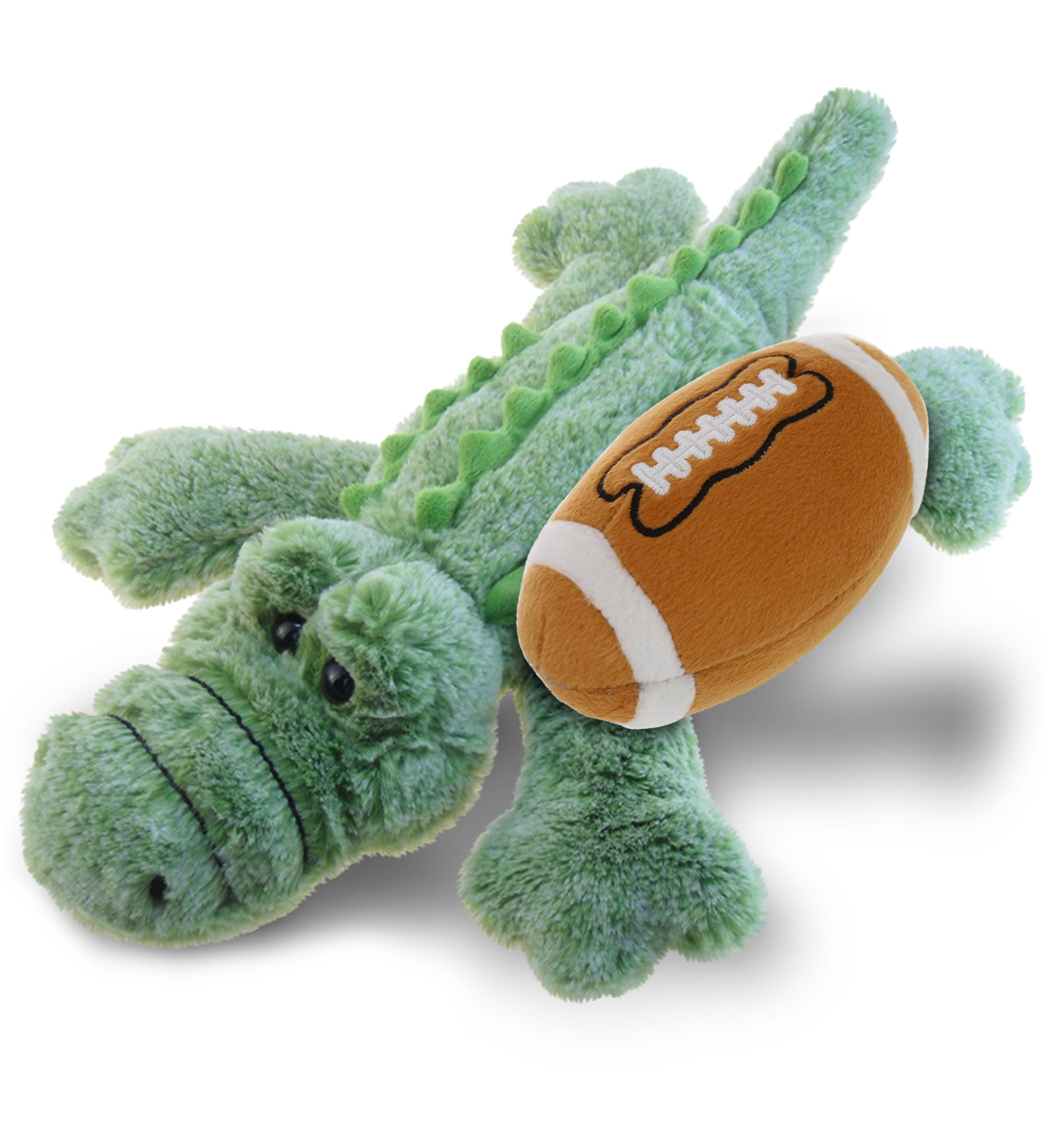 PLUSH FOOTBALL - SUPER-SOFT PLUSH - ALLIGATOR LARGE