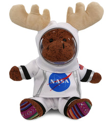 PLUSH ASTRONAUT - FUNKY PLUSH - SITTING BROWN MOOSE