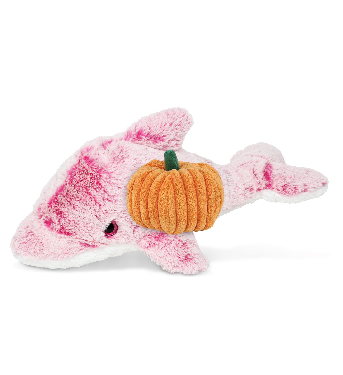 PLUSH PUMPKIN - SUPER SOFT PLUSH - PINK DOLPHIN