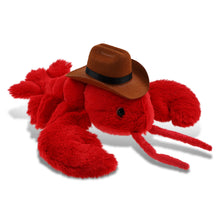 SUPER SOFT PLUSH - ELEGANT RED LOBSTER With COWBOY Dress Up