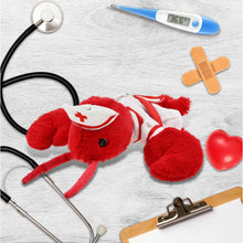 SUPER SOFT PLUSH - ELEGANT RED LOBSTER NURSE