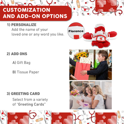 SUPER SOFT PLUSH - ELEGANT RED LOBSTER NURSE