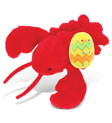 DolliBu Super Soft Cute Red Lobster with Yellow Easter Egg Plush - 13 Inches