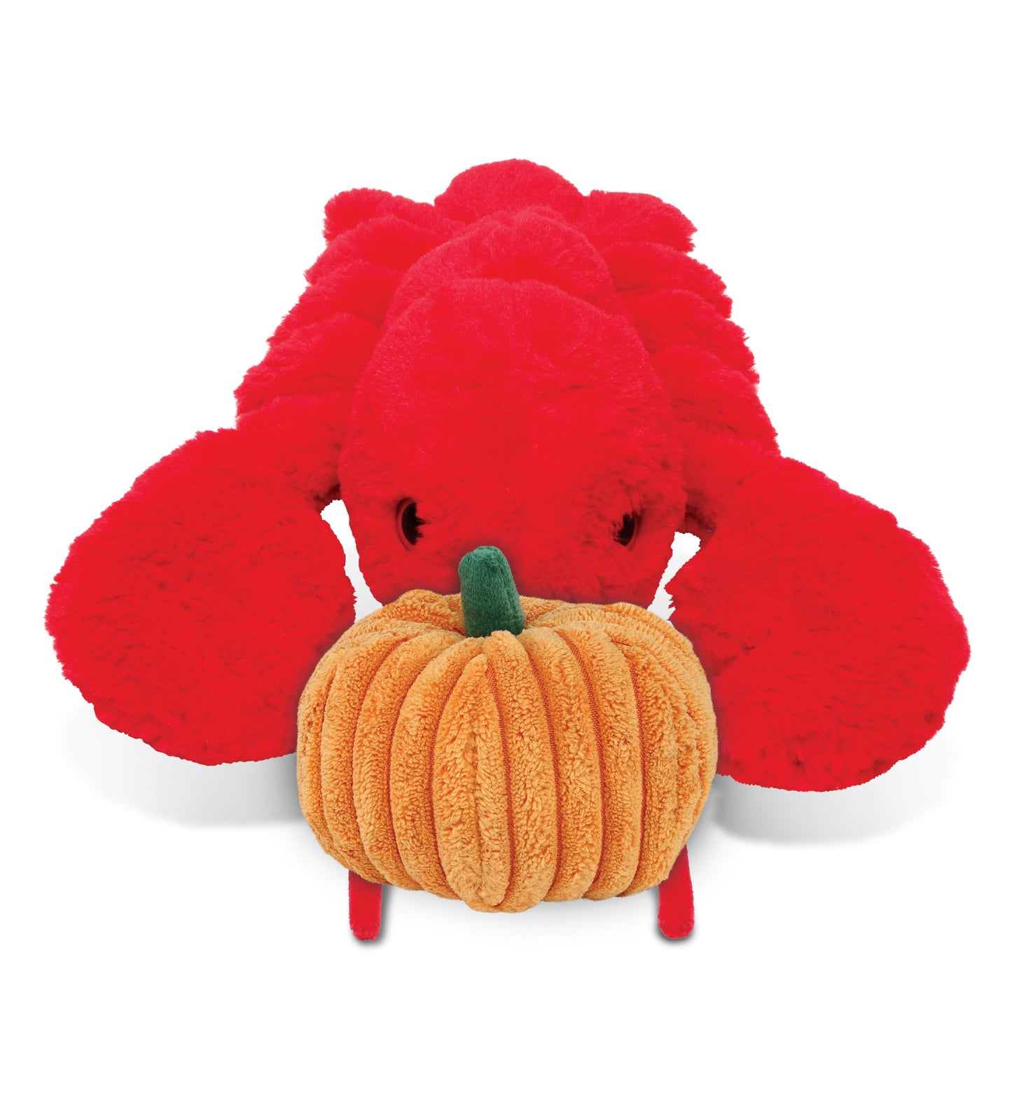 PLUSH PUMPKIN - SUPER SOFT PLUSH - ELEGANT RED LOBSTER