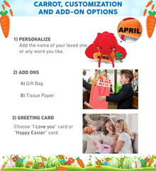 DolliBu Happy Easter Super Soft Plush Elegant Red Lobster with Carrot - 13 Inch