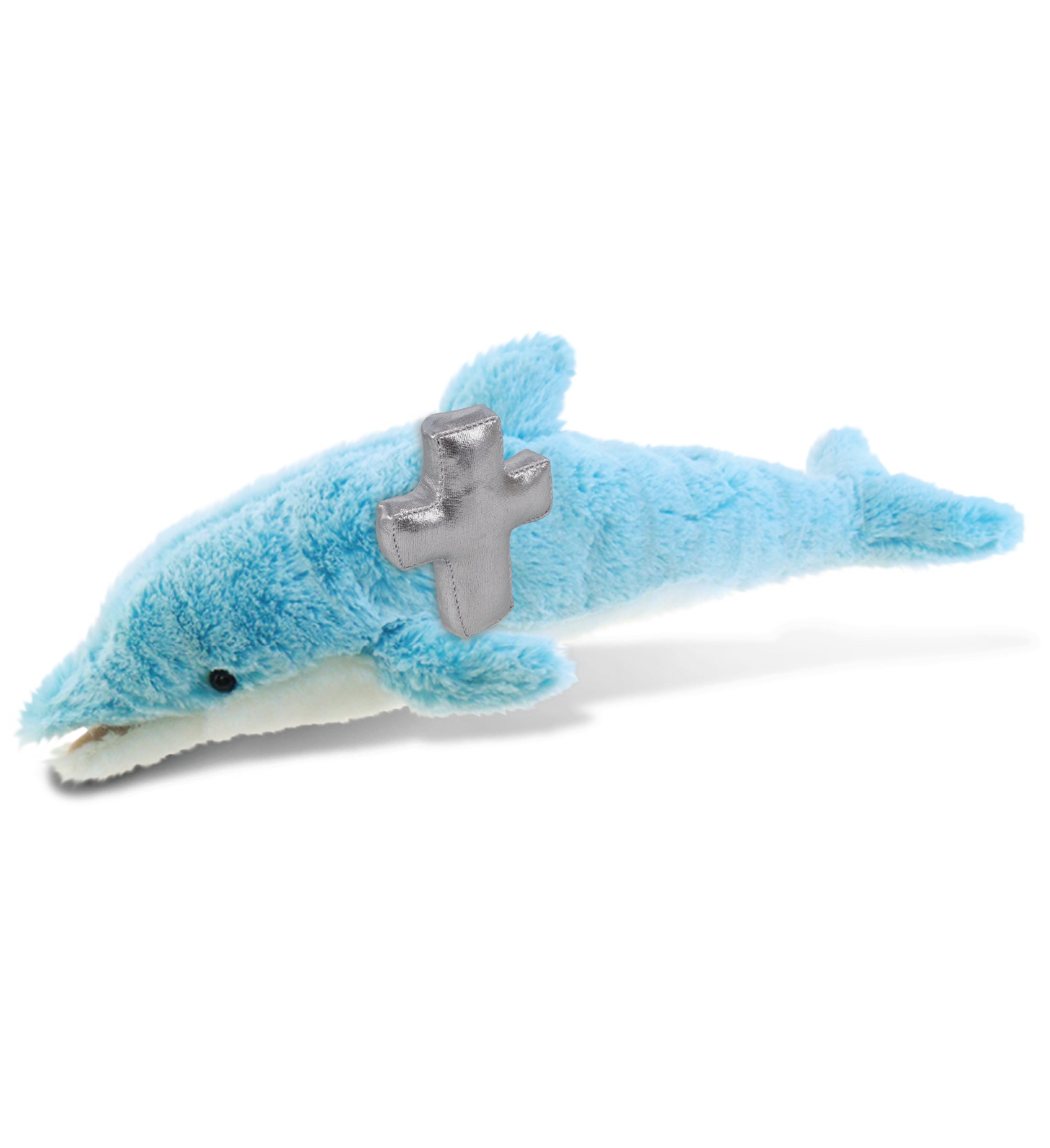 PLUSH CROSS - SUPER-SOFT PLUSH - DOLPHIN SMALL