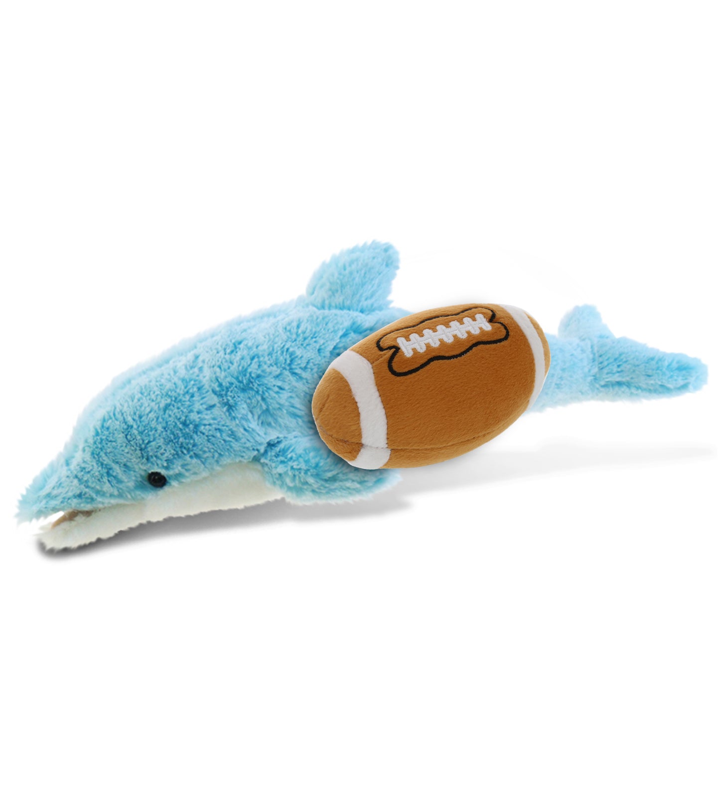 PLUSH FOOTBALL - SUPER-SOFT PLUSH - DOLPHIN SMALL