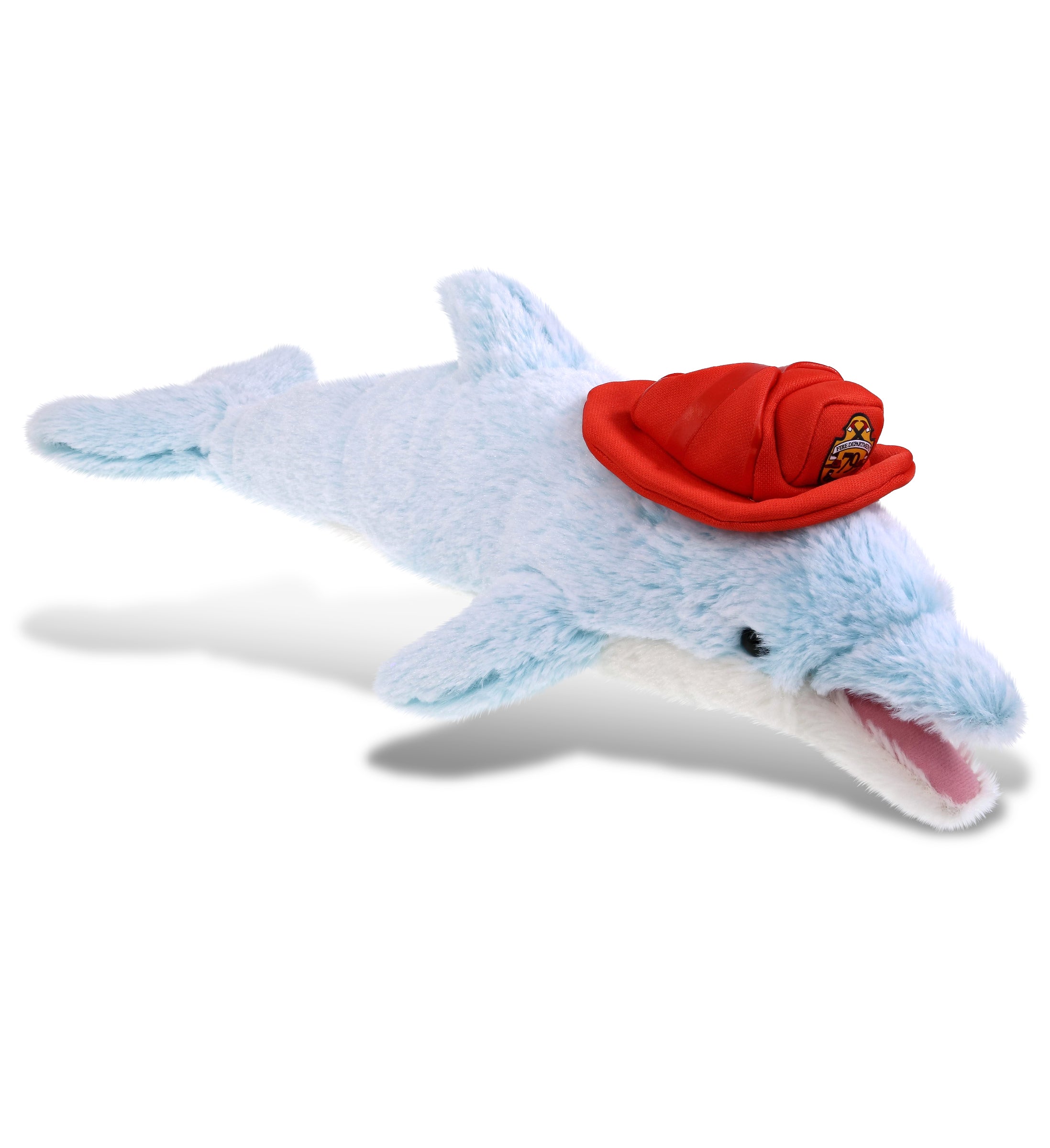 PLUSH FIREMAN - SUPER-SOFT PLUSH - DOLPHIN LARGE