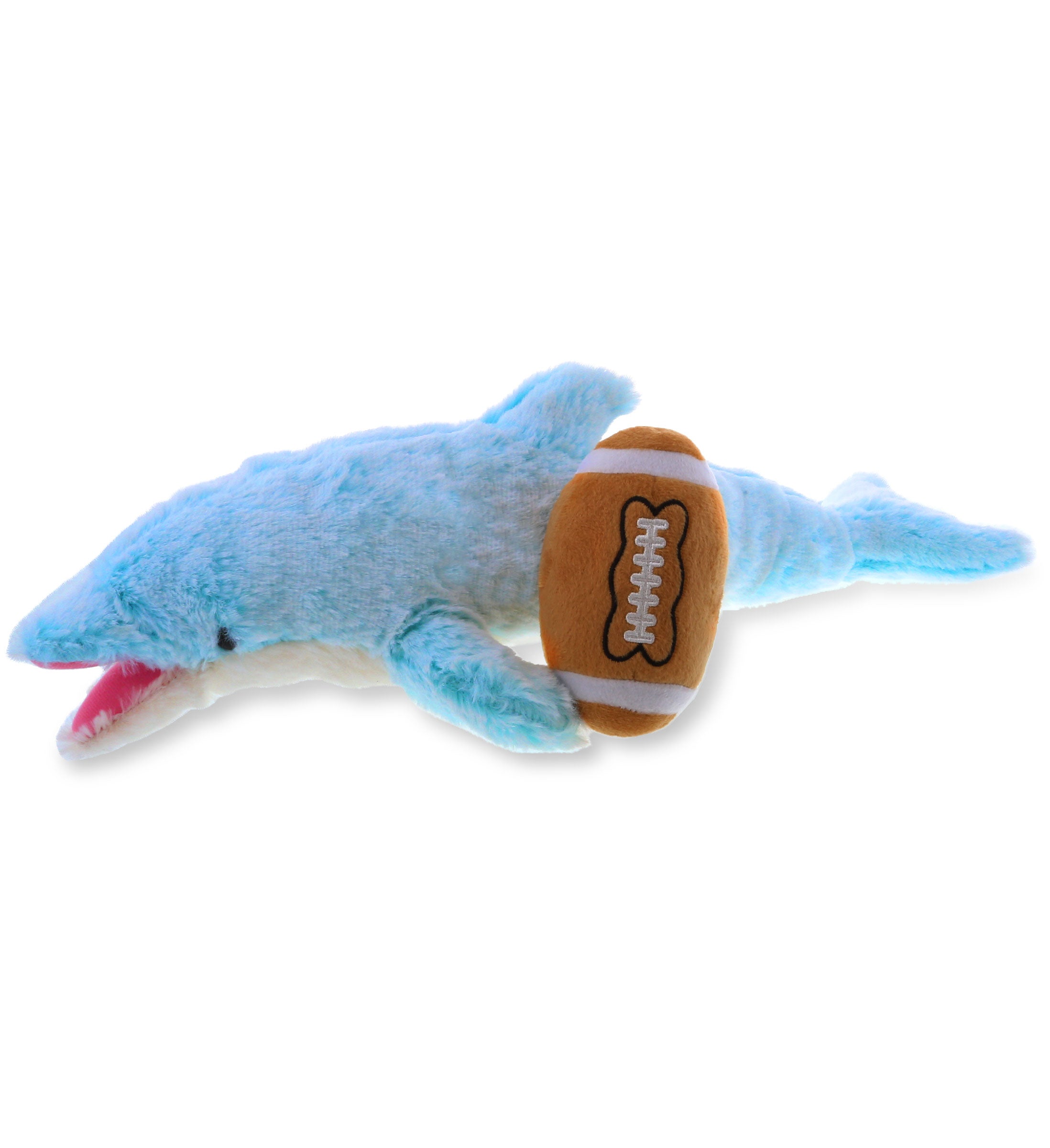 PLUSH FOOTBALL - SUPER-SOFT PLUSH - DOLPHIN LARGE