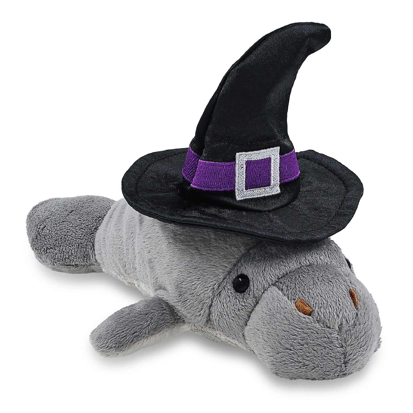 WILD COLLECTION PLUSH - 9" GREY MANATEE WITCH