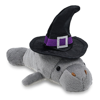 WILD COLLECTION PLUSH - 9" GREY MANATEE WITCH