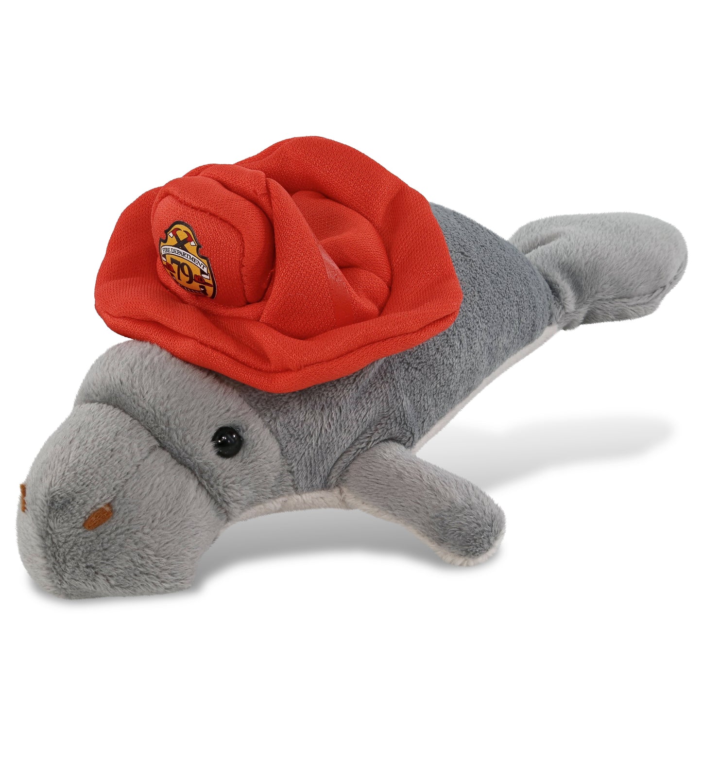 PLUSH FIREMAN - WILD COLLECTION PLUSH - 9" GREY MANATEE