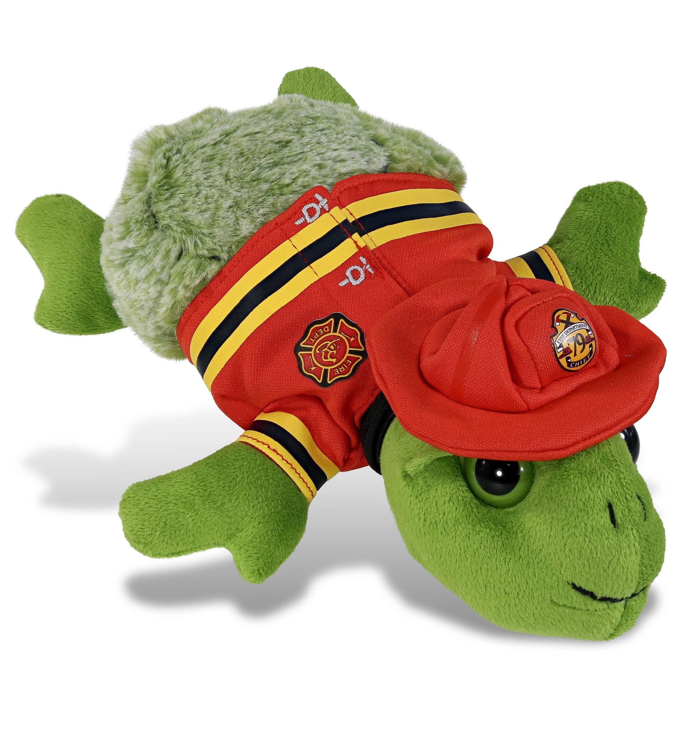 PLUSH FIREMAN - SUPER-SOFT PLUSH - SEA-TURTLE SMALL