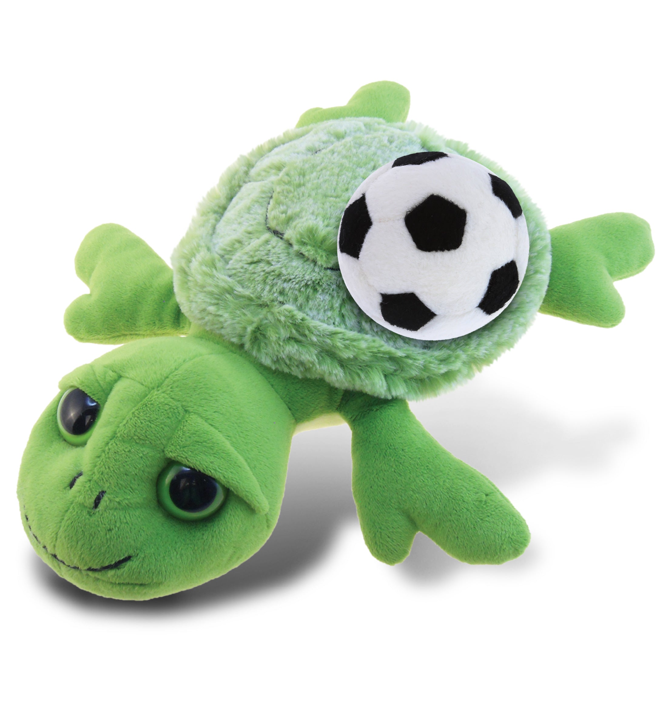 PLUSH SOCCER BALL - SUPER-SOFT PLUSH - SEA-TURTLE SMALL