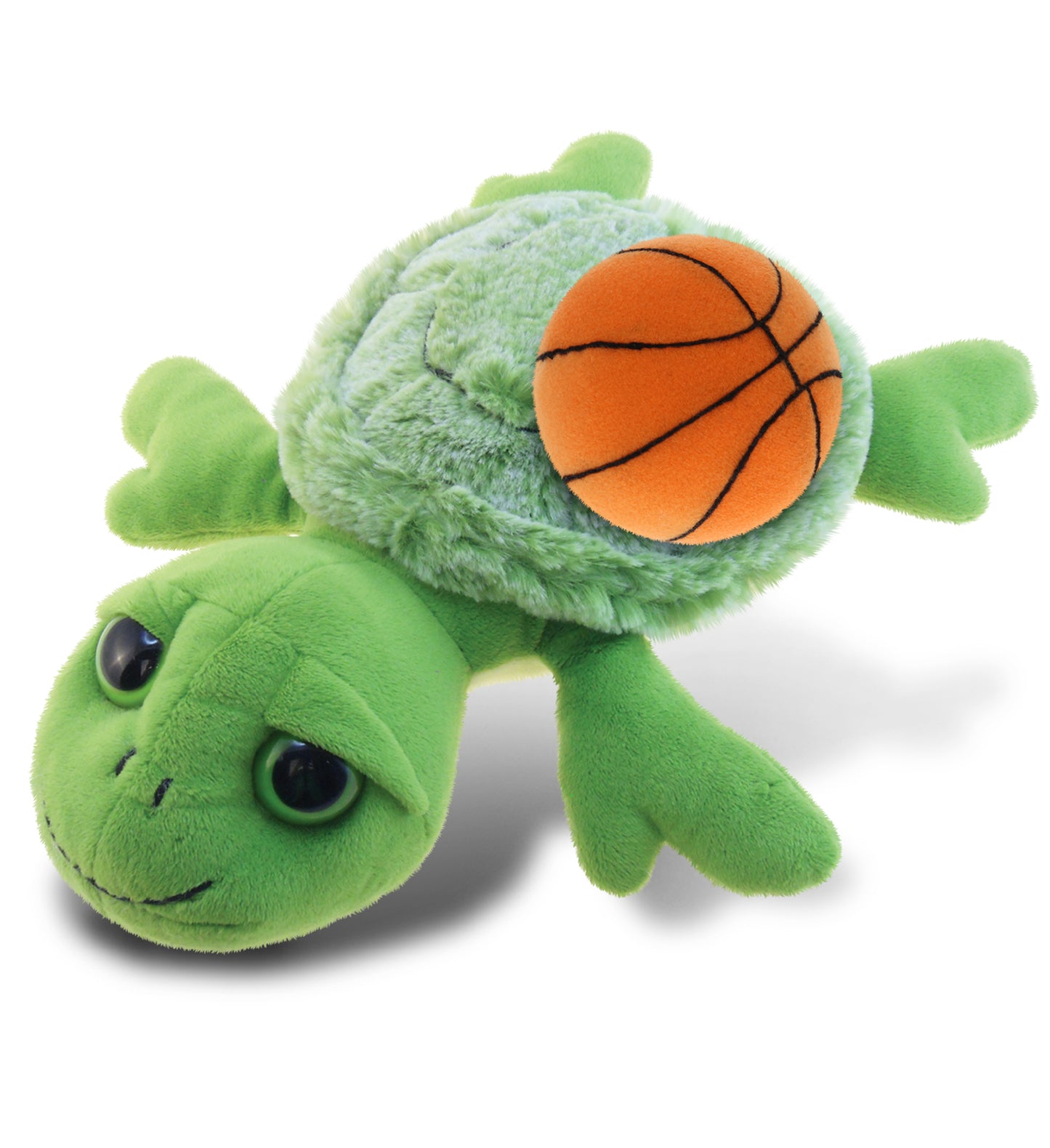 PLUSH BASKETBALL - SUPER-SOFT PLUSH - SEA-TURTLE SMALL