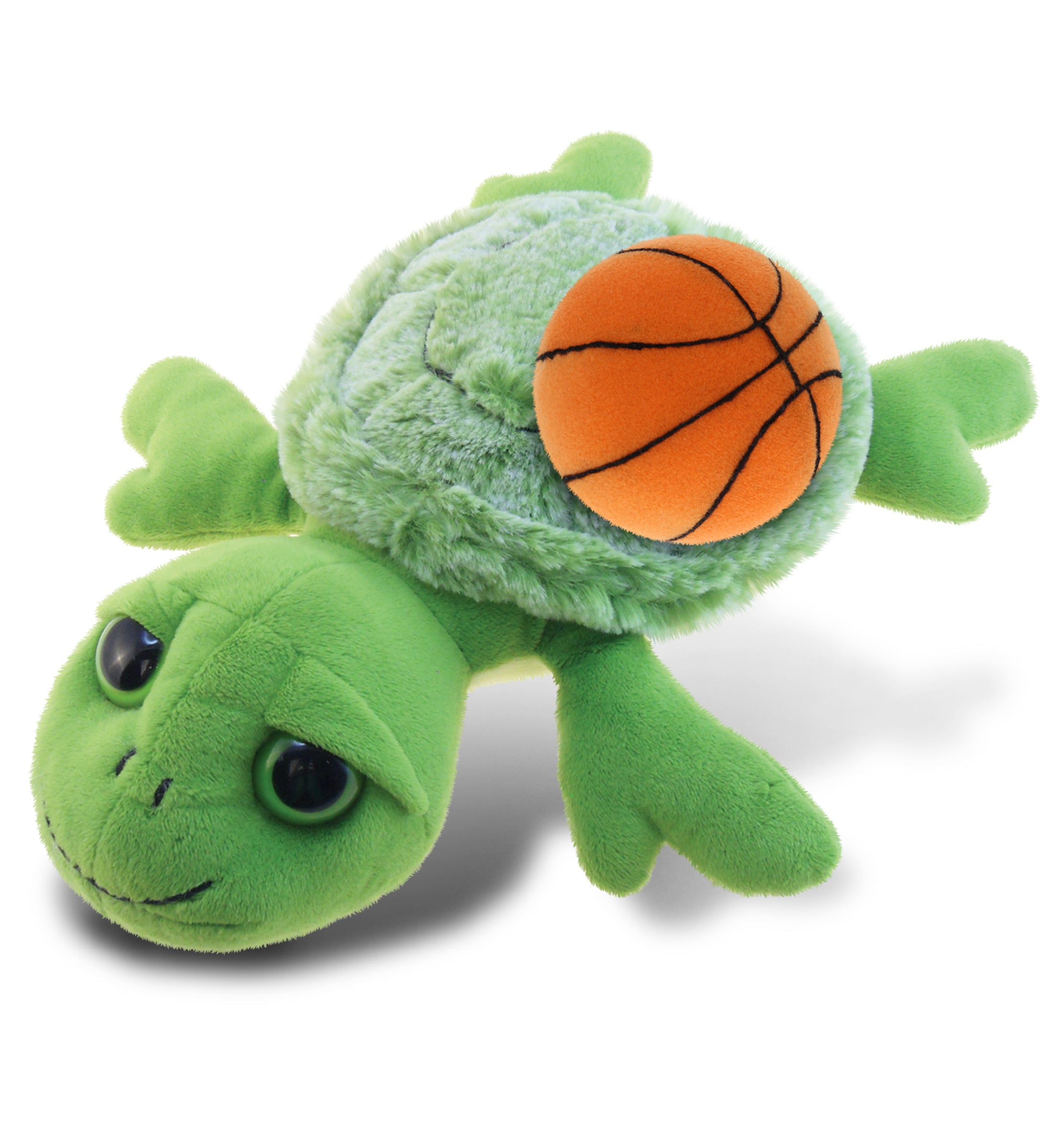 PLUSH BASKETBALL - SUPER-SOFT PLUSH - SEA-TURTLE SMALL