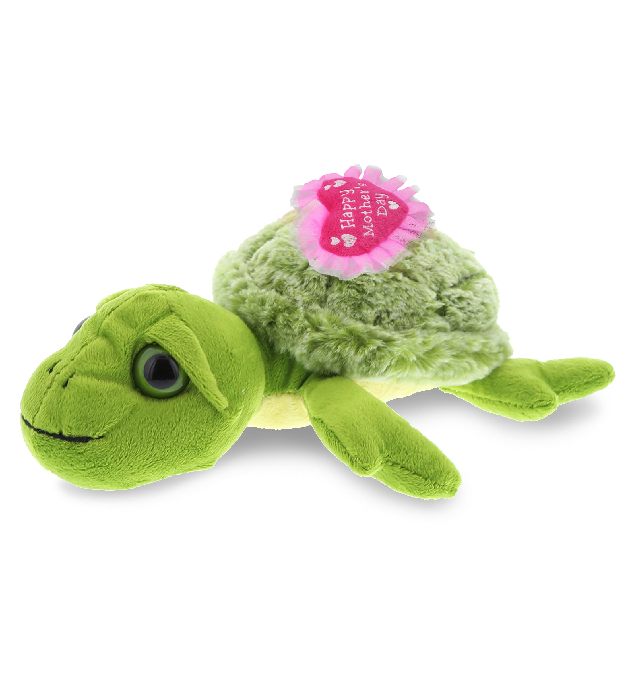 PLUSH MOTHERS DAY HEART - SUPER-SOFT PLUSH - SEA-TURTLE SMALL