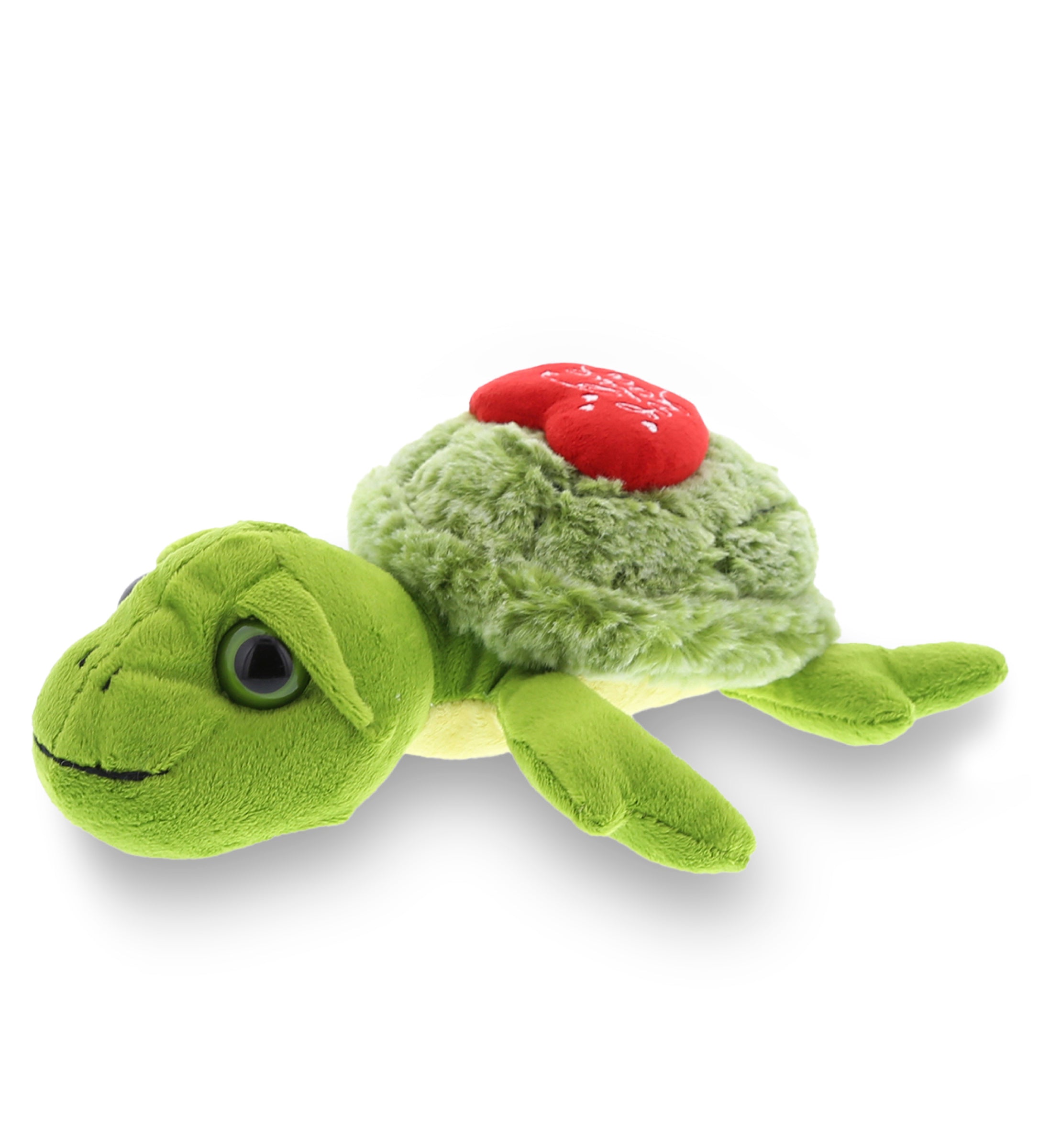 PLUSH I LOVE YOU RED HEART - SUPER-SOFT PLUSH - SEA-TURTLE SMALL