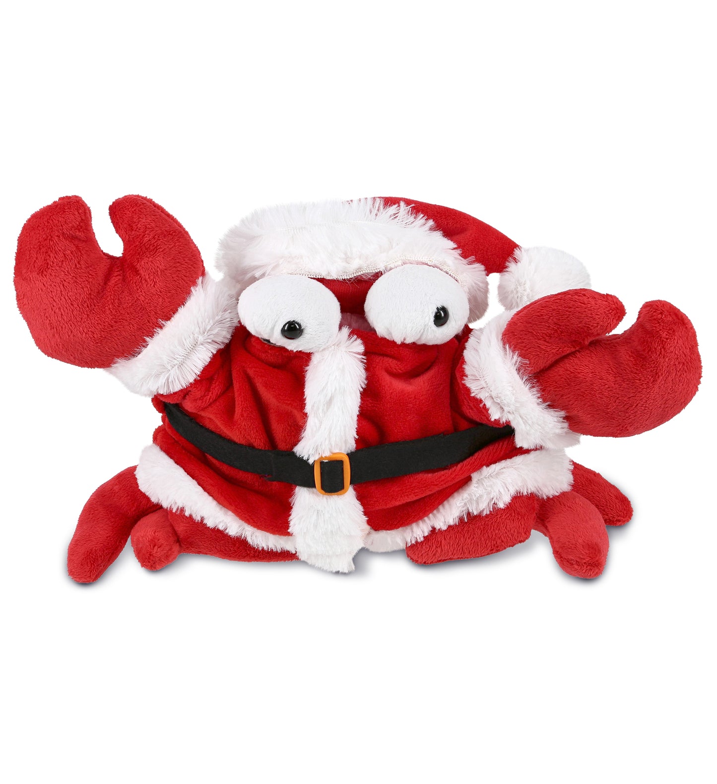 PLUSH SANTA - SUPER-SOFT PLUSH - RED CRAB 12"