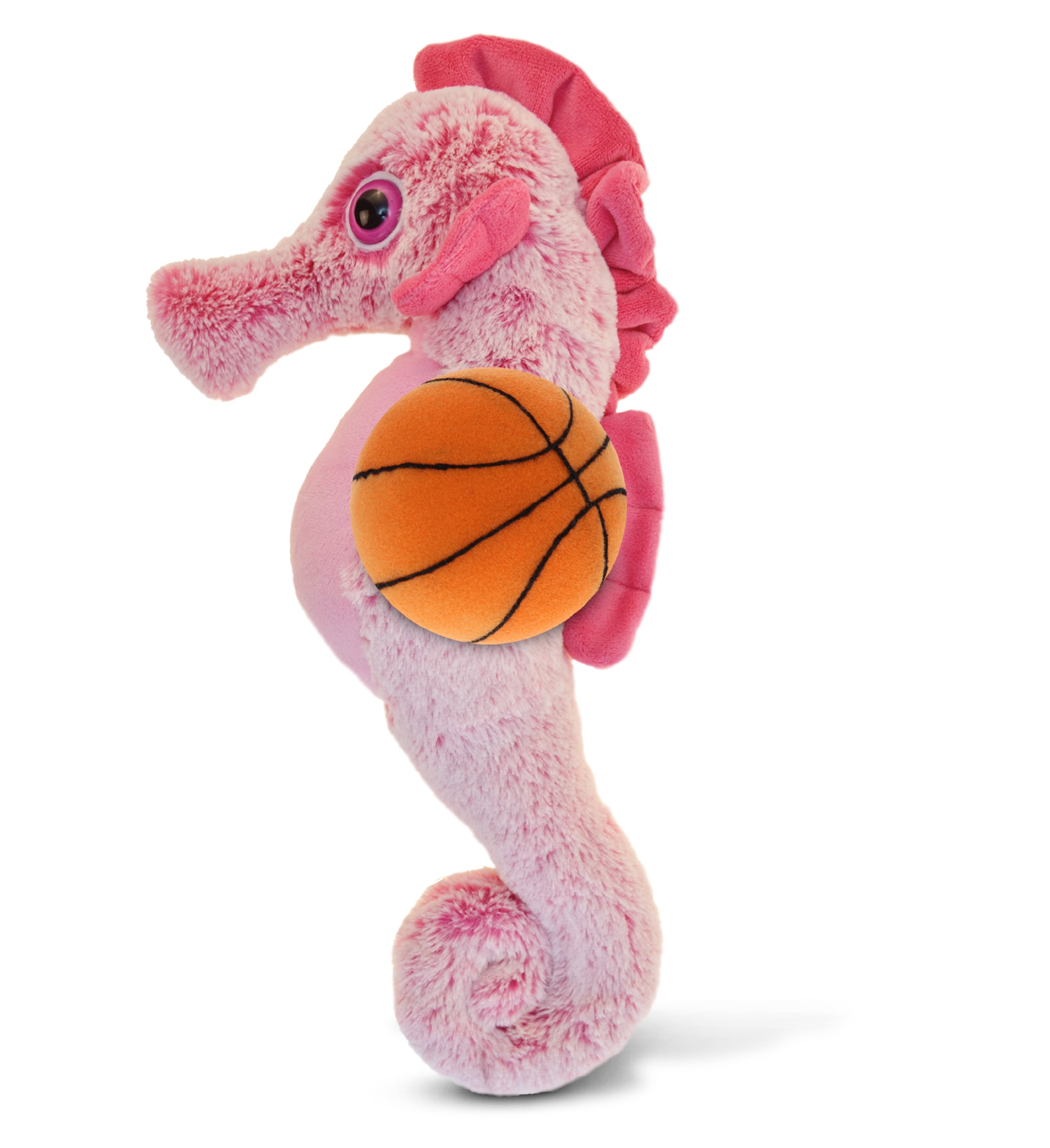 PLUSH BASKETBALL - SUPER-SOFT PLUSH - SEA-HORSE