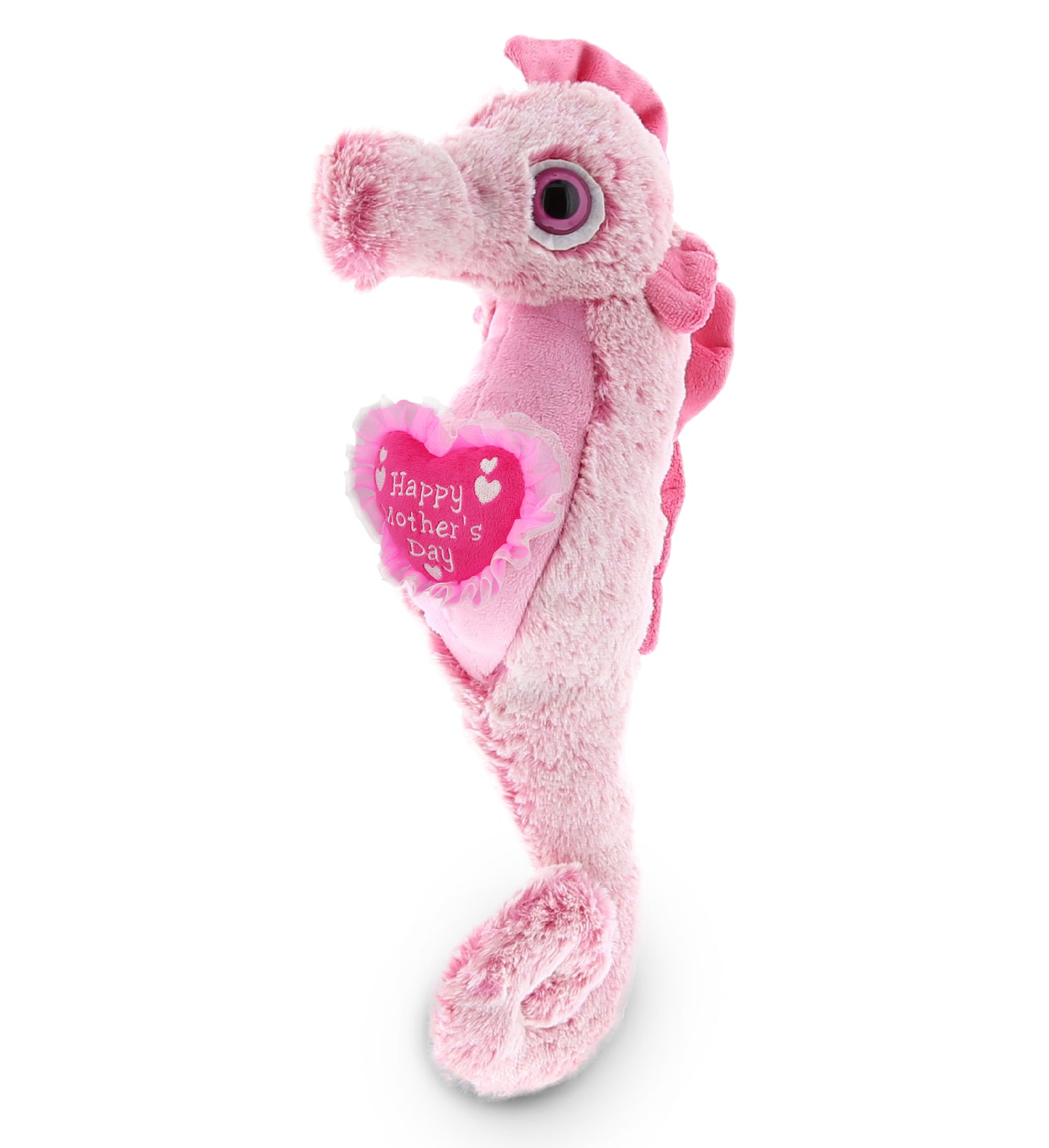 PLUSH MOTHERS DAY HEART - SUPER-SOFT PLUSH - SEA-HORSE