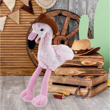 SUPER-SOFT PLUSH - PINK FLAMINGO COWBOY DRESS UP